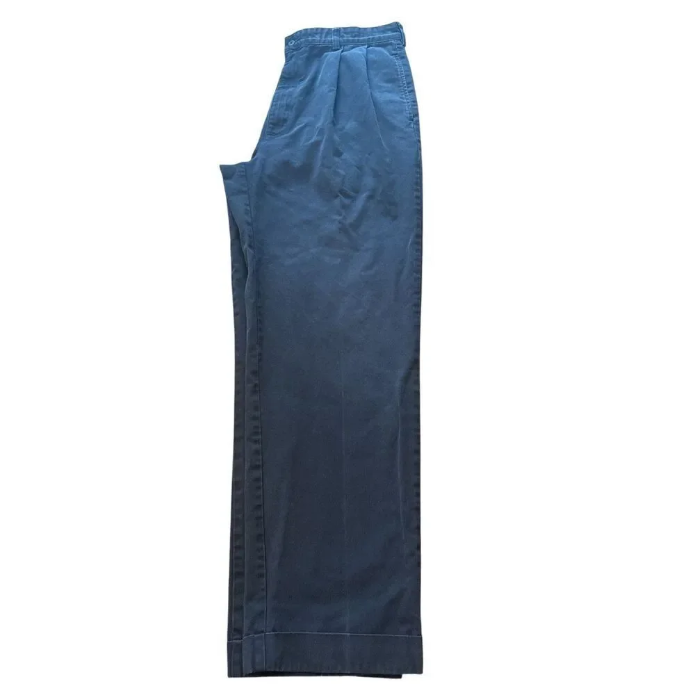 Vintage 90'S Ralph Lauren Polo Mens Hammond Pant two-pleat chino 36x32